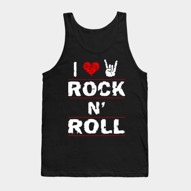 rock n roll Tank Top by unremarkable